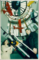 Model cars,ships and airplanes - Vintage Photograph