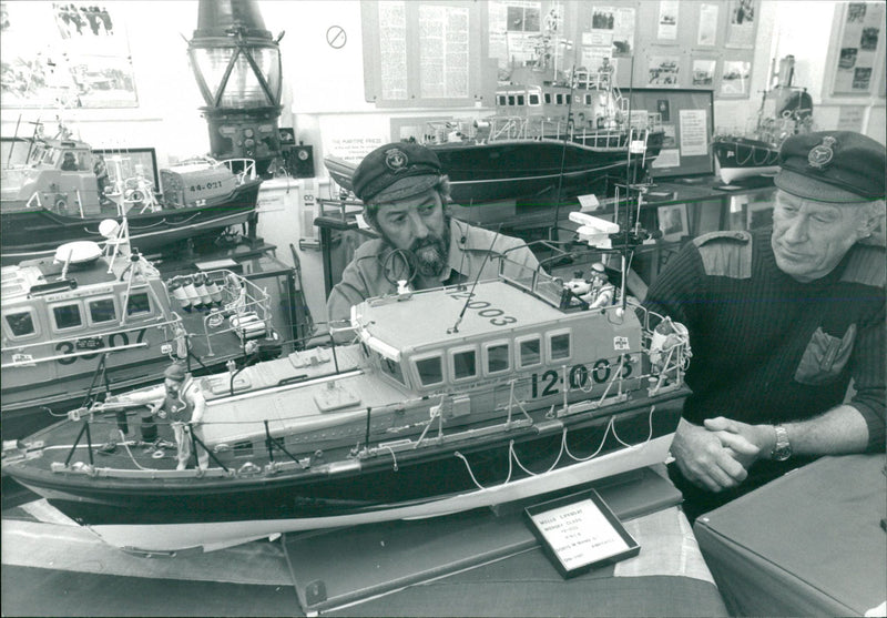 Model cars,ships and airplanes - Vintage Photograph