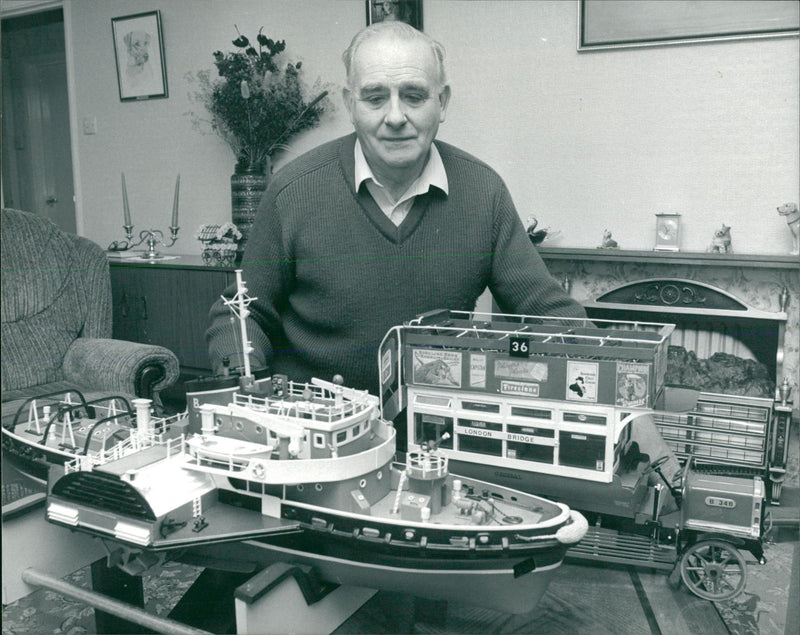 Jim Cane, pictured, is a mastershipbuilder - Vintage Photograph