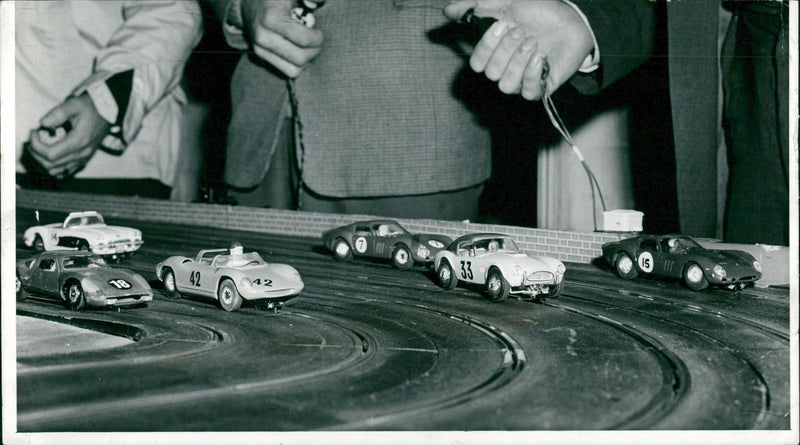 Model cars,ships and airplanes - Vintage Photograph