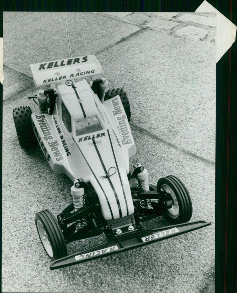 Model cars,ships and airplanes KELLERSKELLER RACING - Vintage Photograph