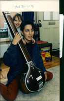 'Tanpura' Musical String - Vintage Photograph