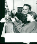 'Harp' Musical Instrument - Vintage Photograph