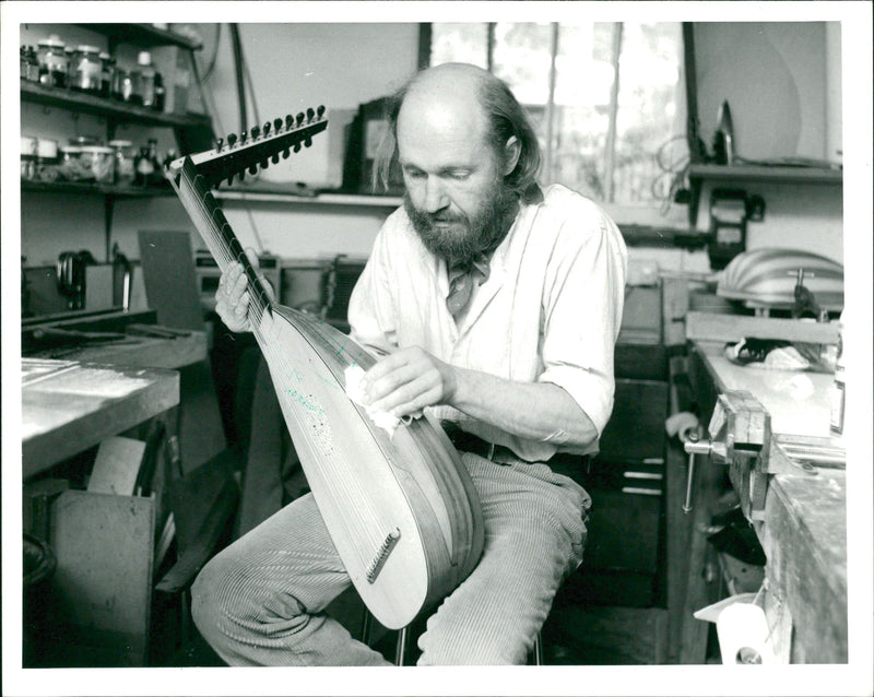 Musical Instrument String - Vintage Photograph