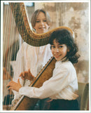 'Harp' Musical String - Vintage Photograph