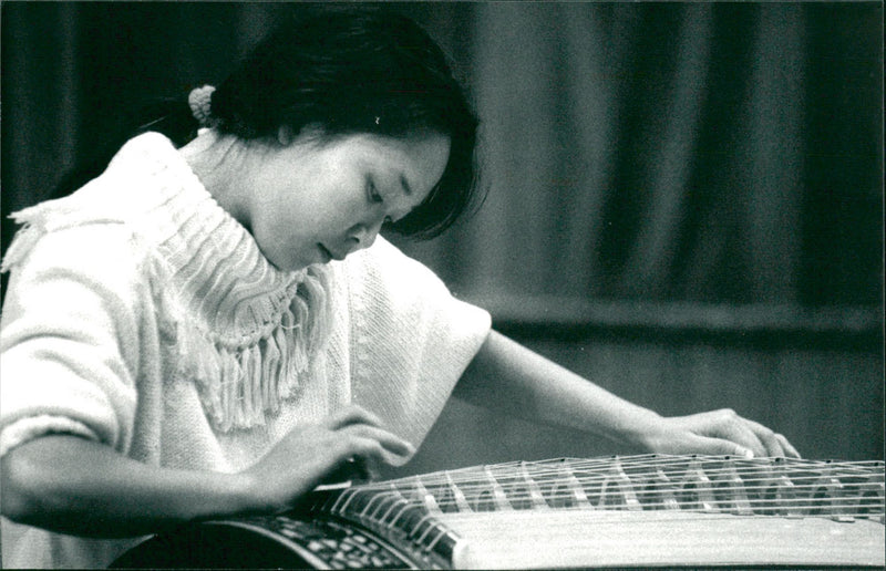Chinese Music - Vintage Photograph