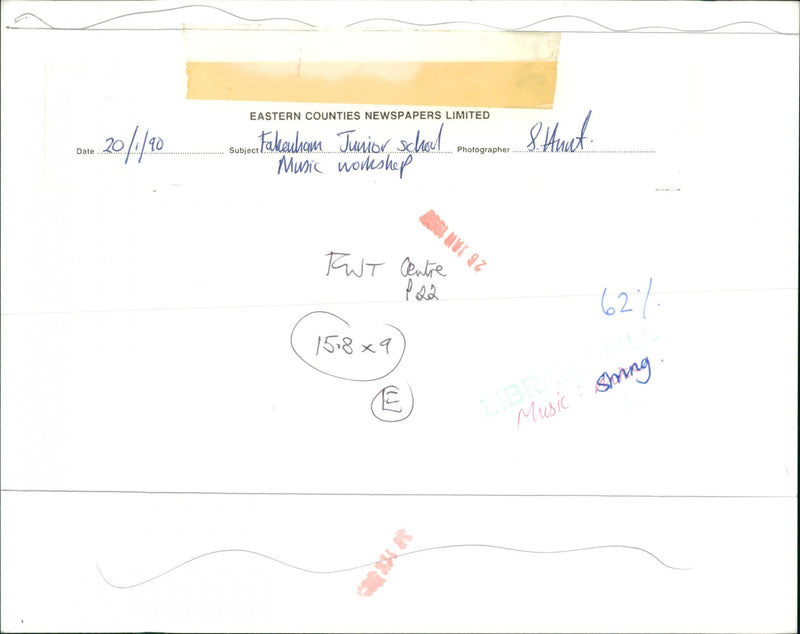 Fakenham Music School - Vintage Photograph