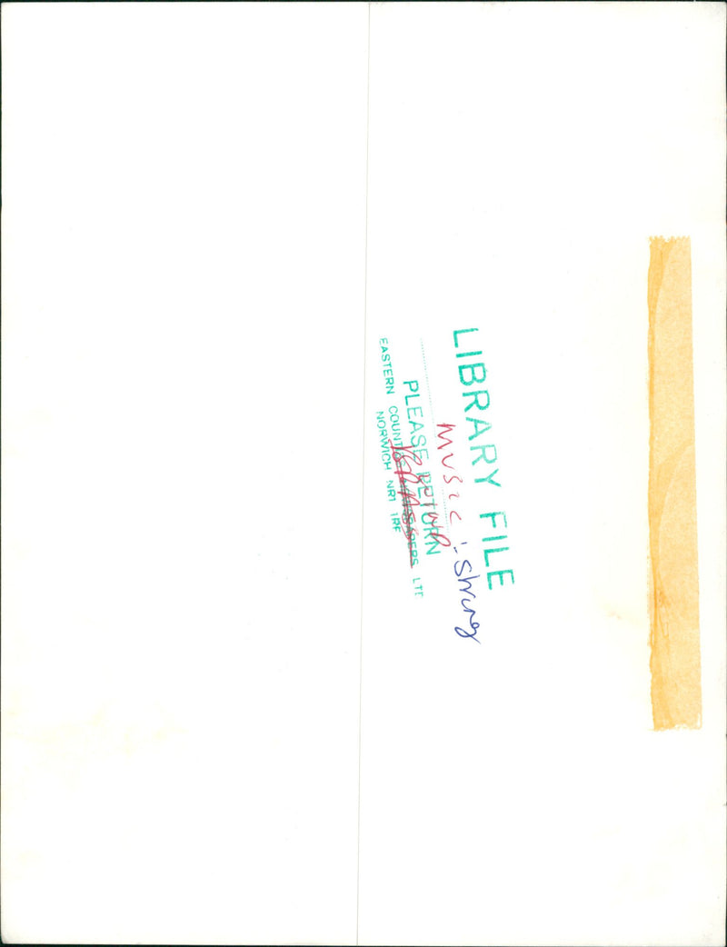 Musical Instrument String - Vintage Photograph