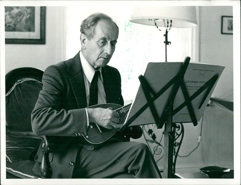 Musical Instrument String - Vintage Photograph