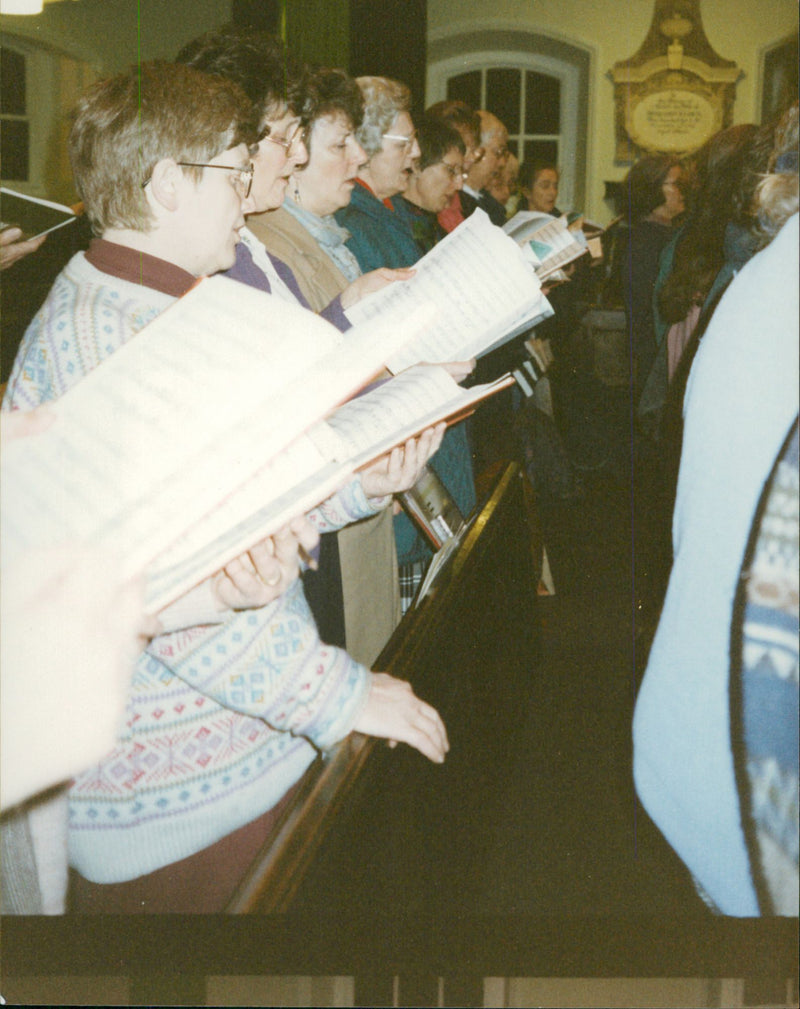 Good Friday concert at the Octagon Chapel - Vintage Photograph