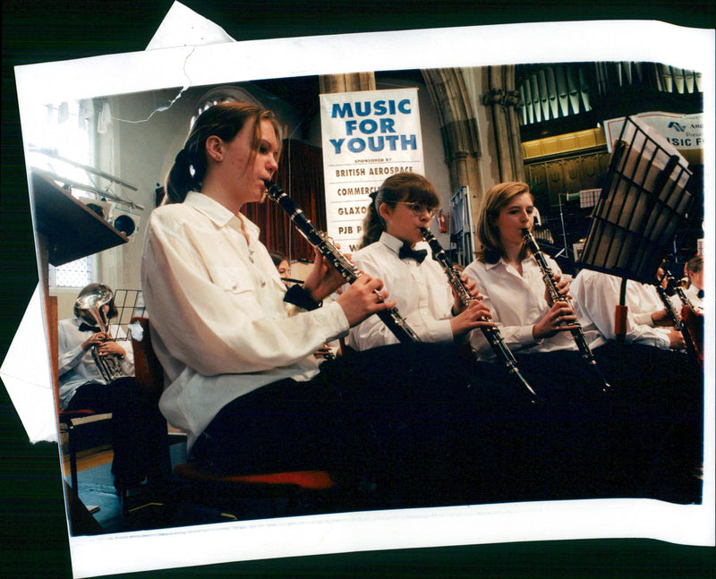 ANDREWS BAND MUSIC BRITISH - Vintage Photograph
