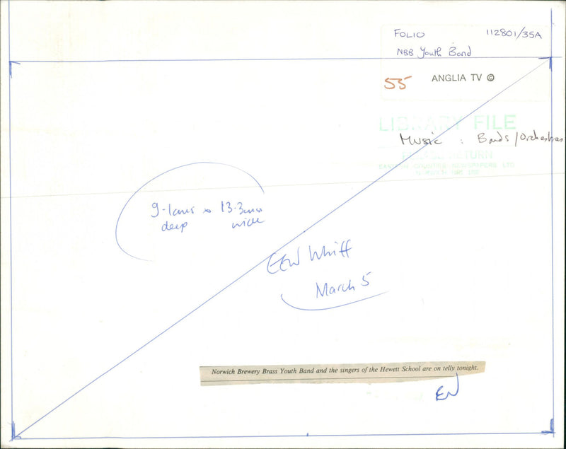 BAND MUSIC SINGERS - Vintage Photograph