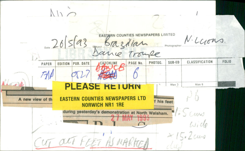 BRAZILIAN MUSIC WELL - Vintage Photograph