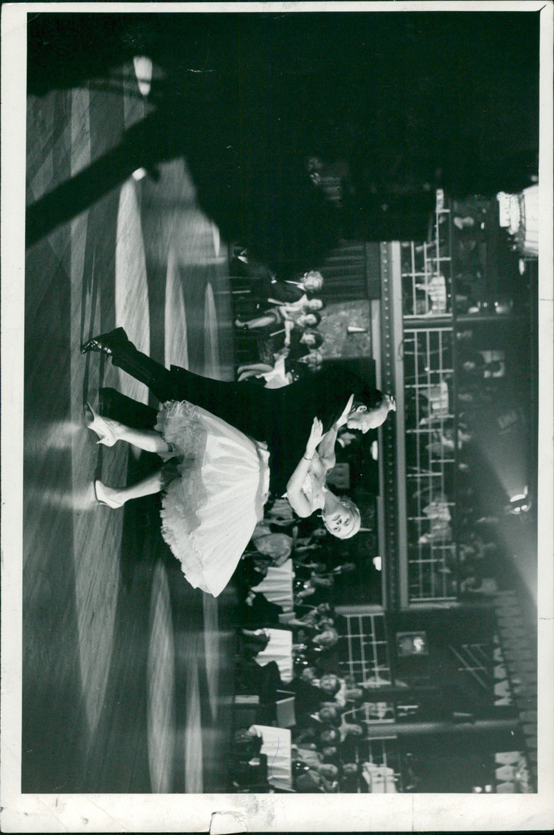 MOVEMENT, music and the mood.Dancing - Vintage Photograph
