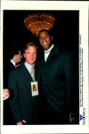 The bass player Earvin &quot;Magic&quot; Johnson - Vintage Photograph