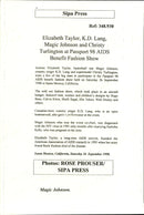 The bass player Earvin &quot;Magic&quot; Johnson - Vintage Photograph