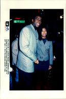 The bass player Earvin &quot;Magic&quot; Johnson with his wife - Vintage Photograph