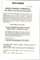 The bass player Earvin &quot;Magic&quot; Johnson - Vintage Photograph