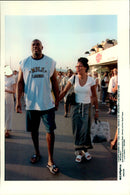 The bass player Earvin &quot;Magic&quot; Johnson - Vintage Photograph