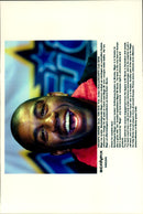 The bass player Earvin &quot;Magic&quot; Johnson - Vintage Photograph