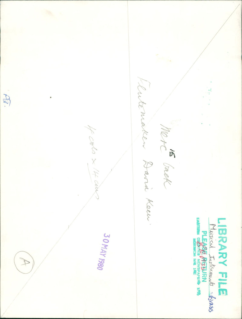 MUSIC INSTRUMENTS - Vintage Photograph