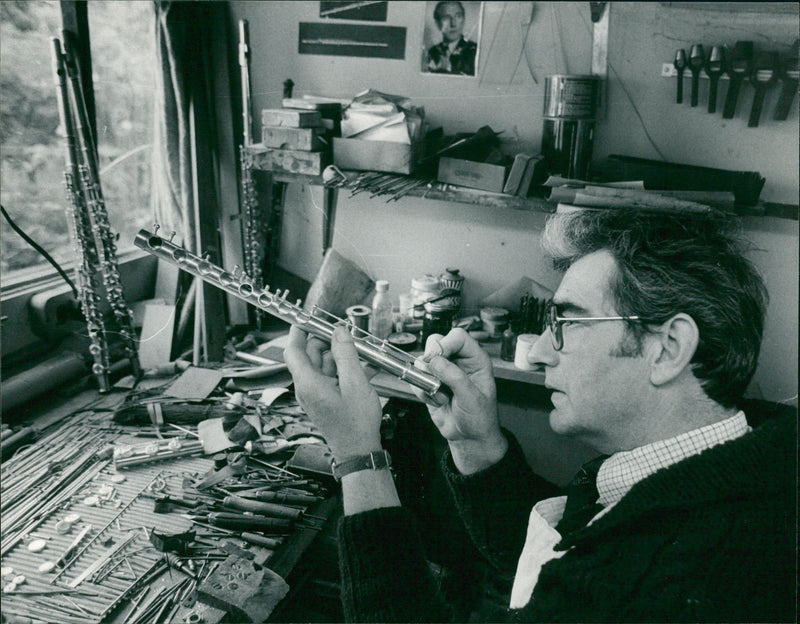 MUSIC INSTRUMENTS - Vintage Photograph