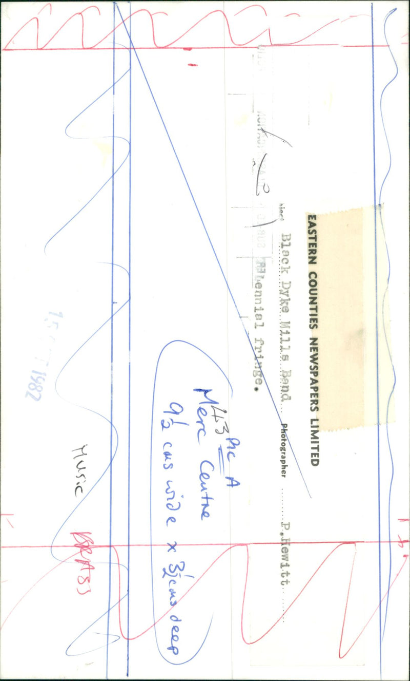 MUSIC INSTRUMENTS - Vintage Photograph