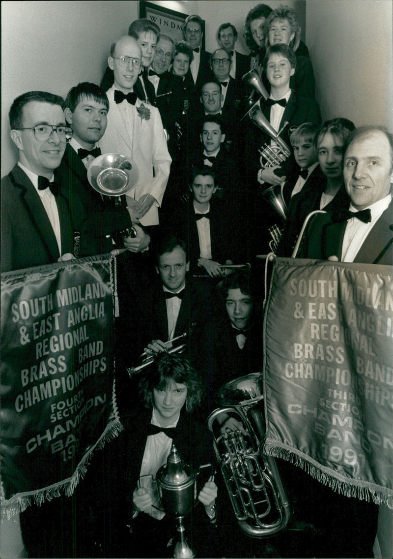 MUSIC INSTRUMENTS - Vintage Photograph