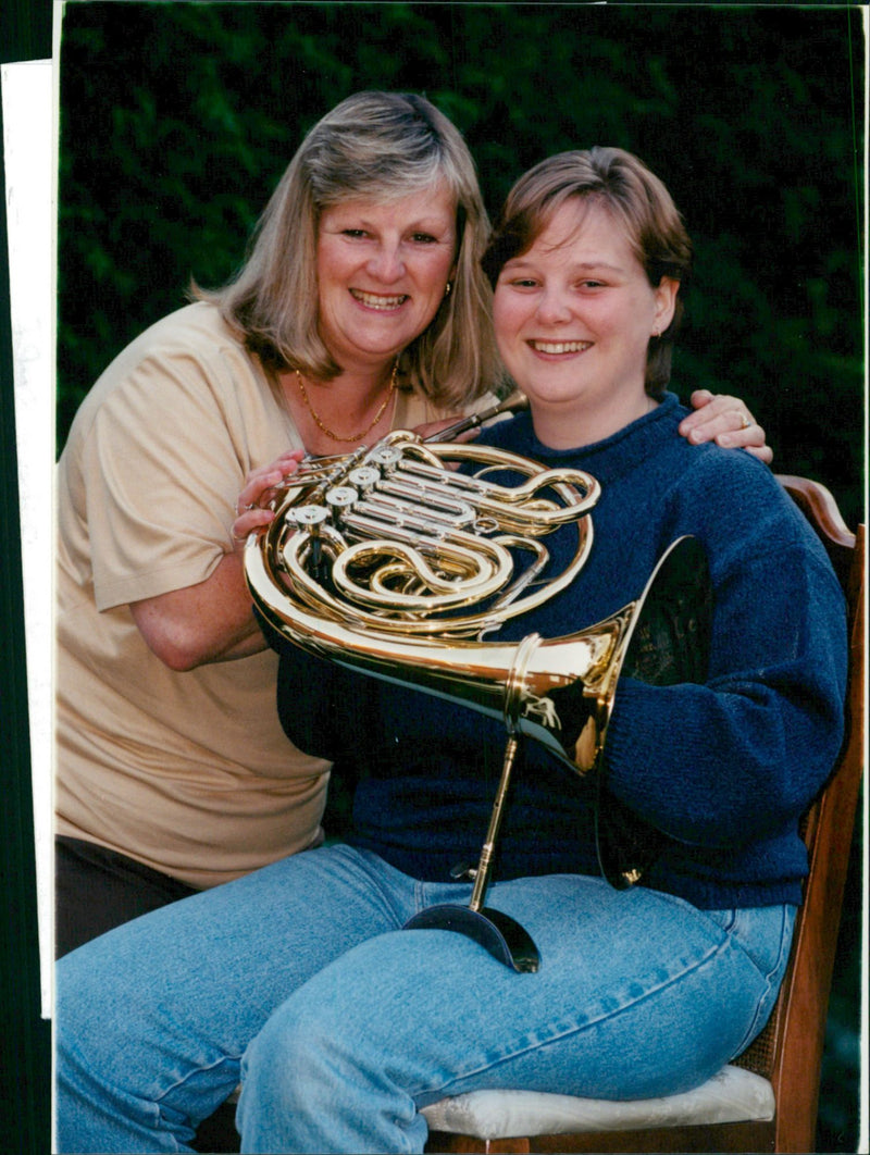 MUSIC INSTRUMENTS - Vintage Photograph