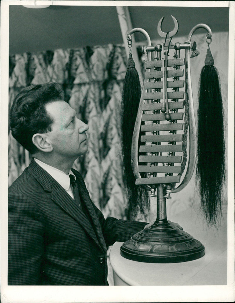 MUSIC INSTRUMENTS-PERCUSSION - Vintage Photograph