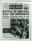 Battle of Britain. - Vintage Photograph
