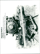 Buster Keaton in The General. - Vintage Photograph