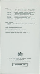 PUBLISHED CAREER ROYAL MUSIC ENGLAND - Vintage Photograph