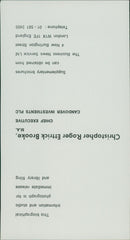 PUBLISHED CAREER ROYAL MUSIC ENGLAND - Vintage Photograph