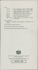 PUBLISHED CAREER ROYAL MUSIC ENGLAND - Vintage Photograph