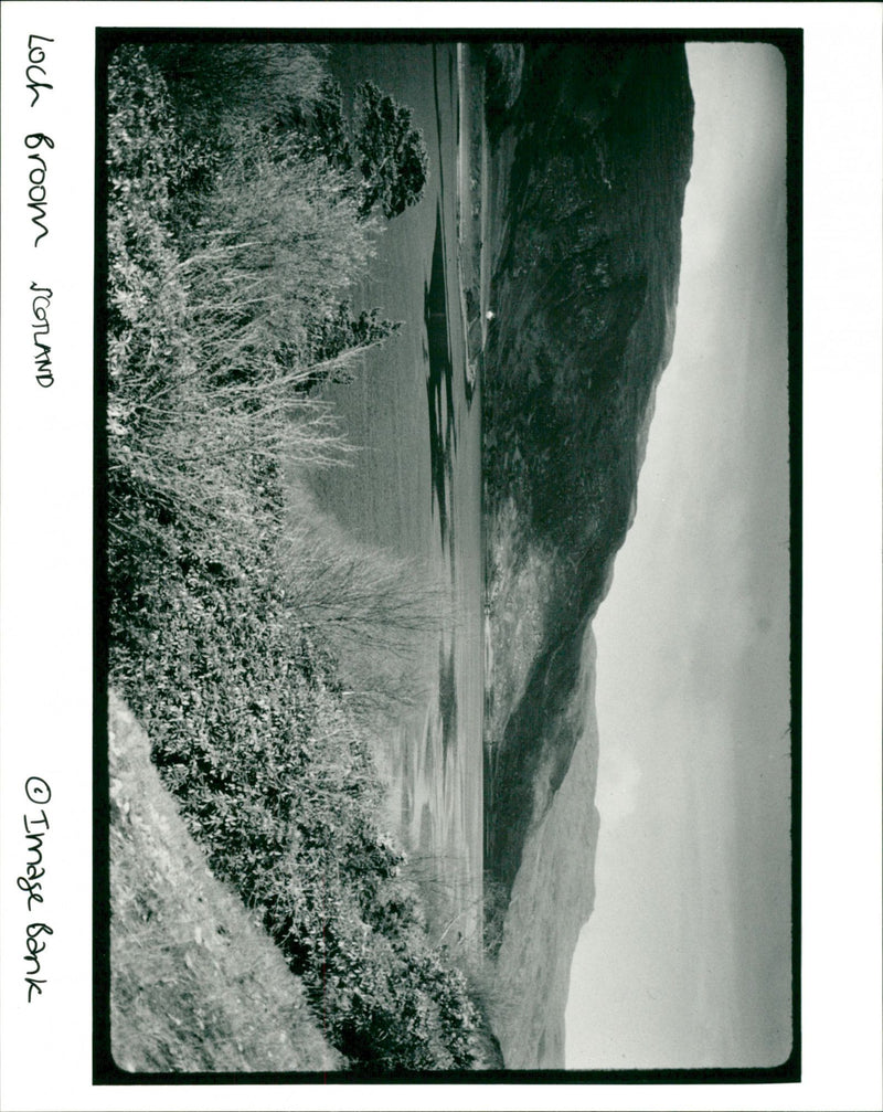 A view of Loch Broom - Vintage Photograph
