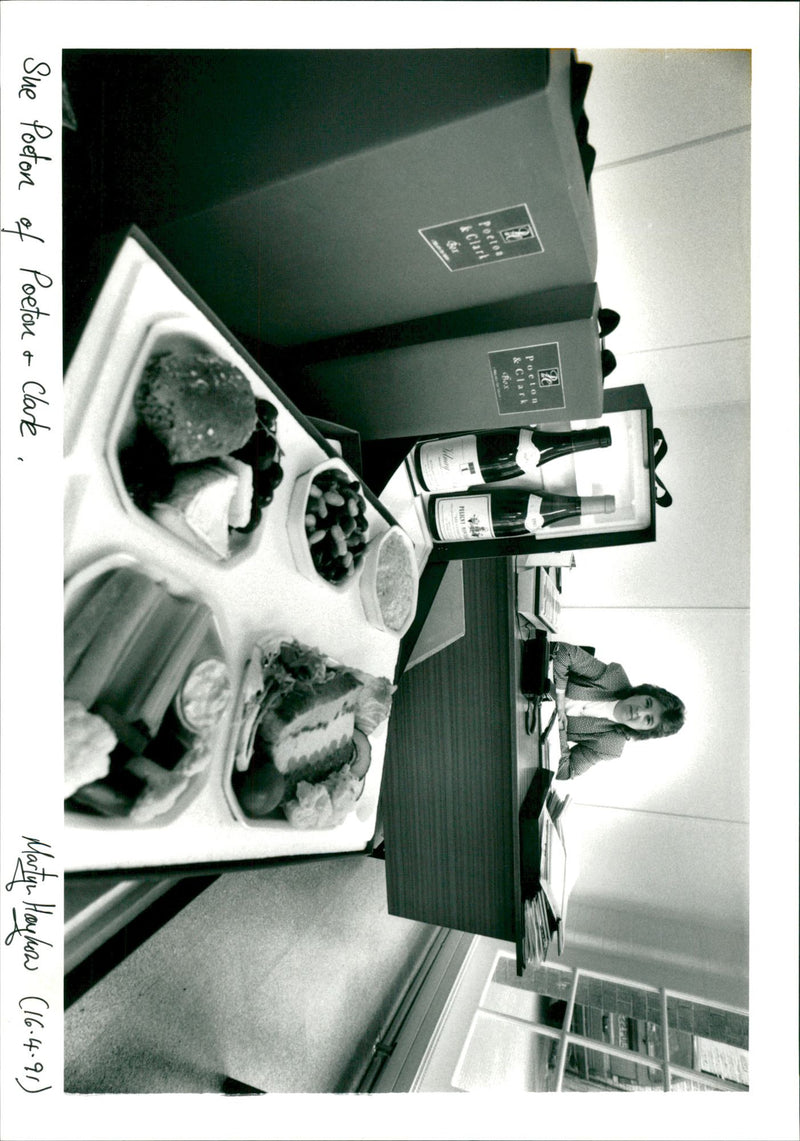 Sue Poeton of Poeton and Clark. - Vintage Photograph