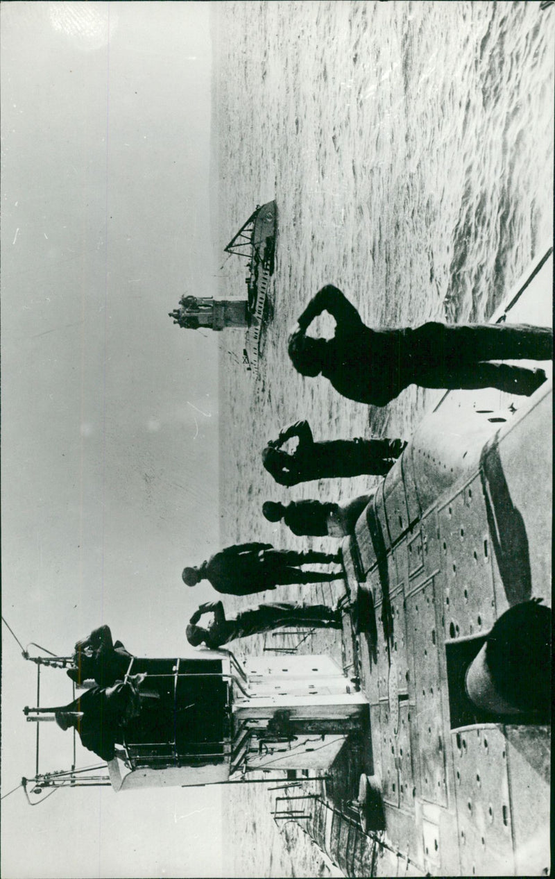 German Submarine - Vintage Photograph