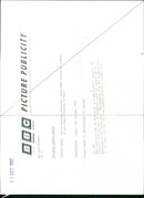 French new-wave architect, Odile Decq outside an example of new council housing in Nimes. - Vintage Photograph