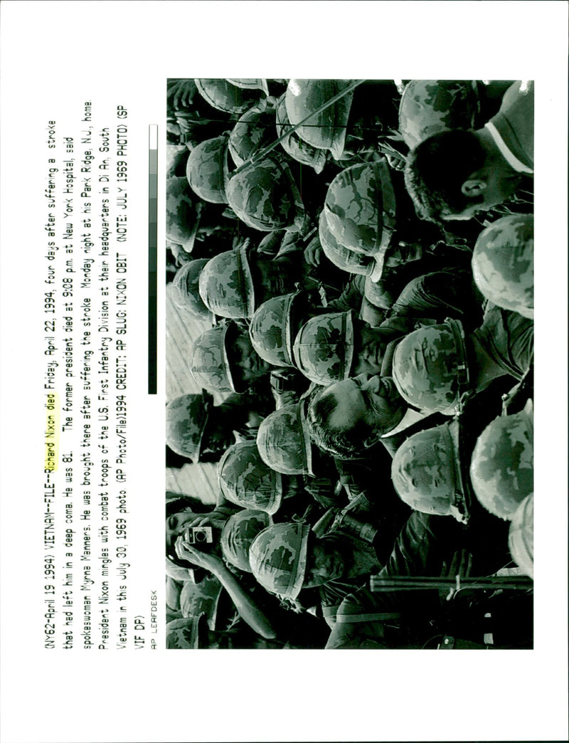 Richard Nixon - Vintage Photograph