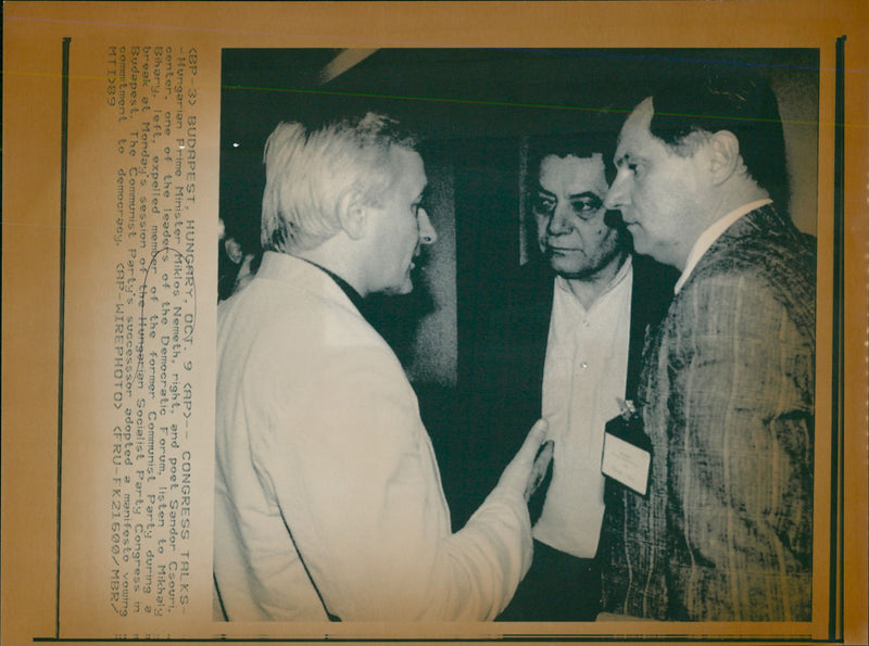 POET COMMUNIST - Vintage Photograph