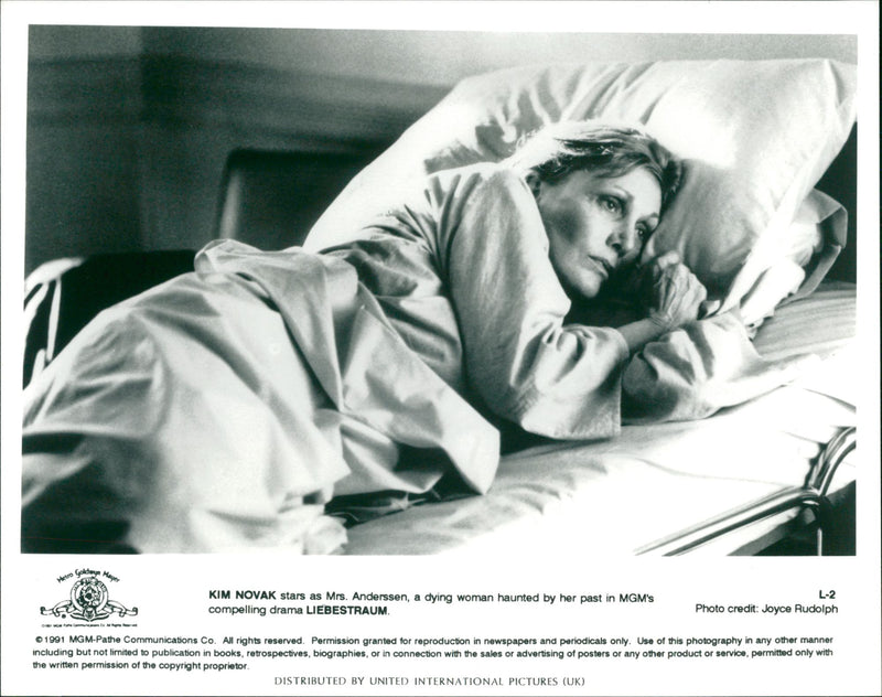 Kim Novak as Lillian in 'Liebestraum' - Vintage Photograph