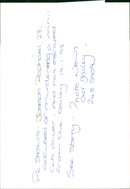 Joseph Raphael accused of murdering a mini-cab driver. - Vintage Photograph