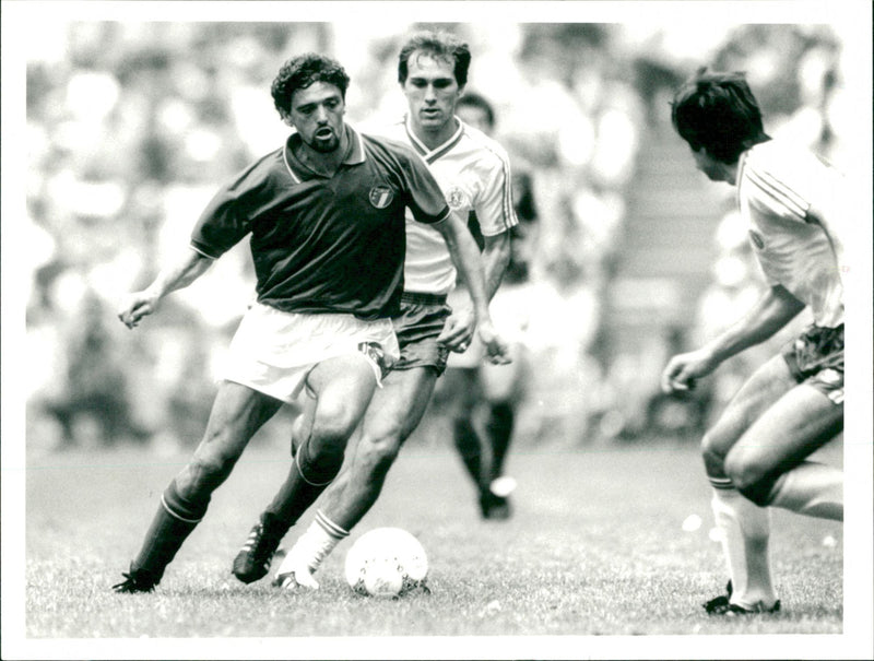 Alessandro Altobelli, Italian footballer - Vintage Photograph