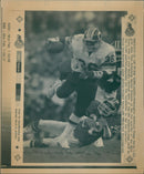 AMERICAN FOOTBALL WHITE - Vintage Photograph