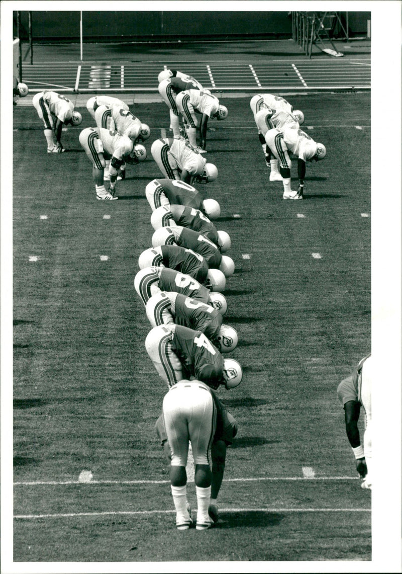 American Football - Vintage Photograph