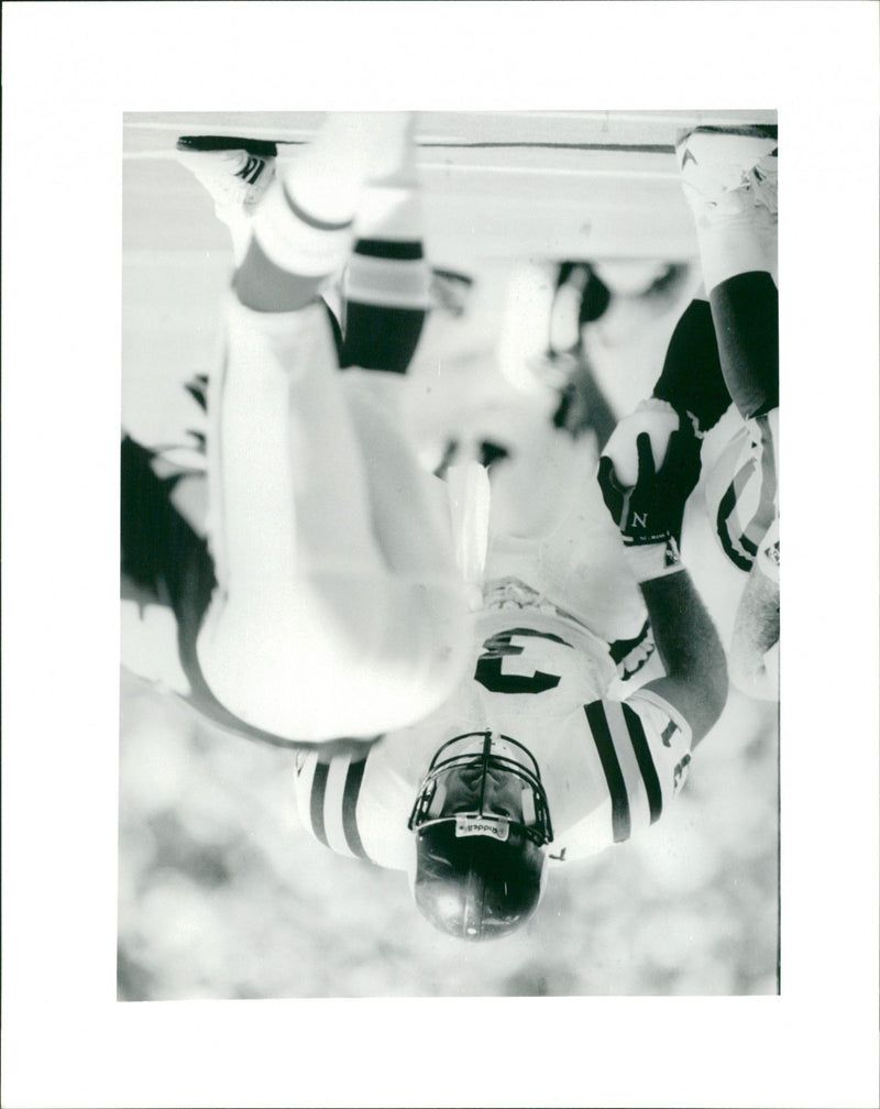 American football player Rick Fenney - Vintage Photograph