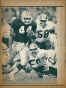 American football players Earnest Byner, Wilber Marshall and Ravin Caldwell - Vintage Photograph