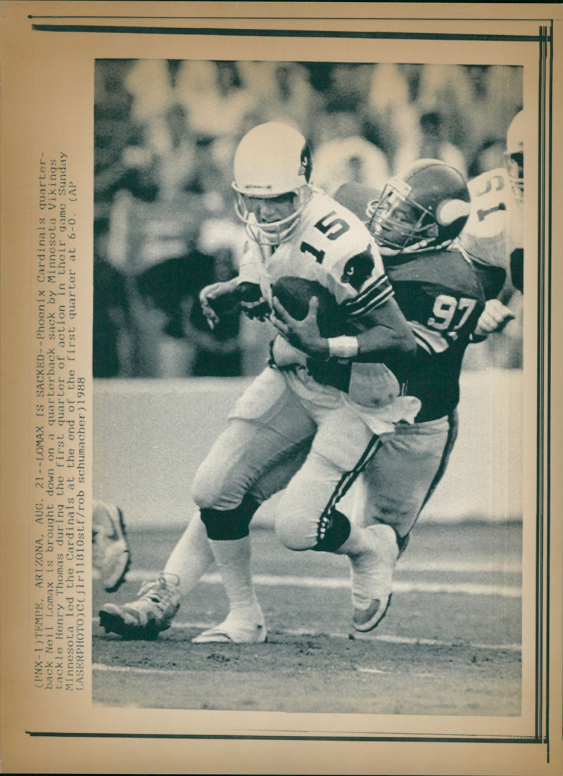AMERICAN FOOTBALL - Vintage Photograph