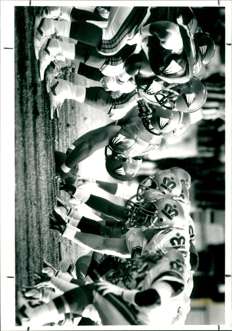 American football - Vintage Photograph